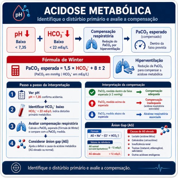 Ficha visual de gasometria