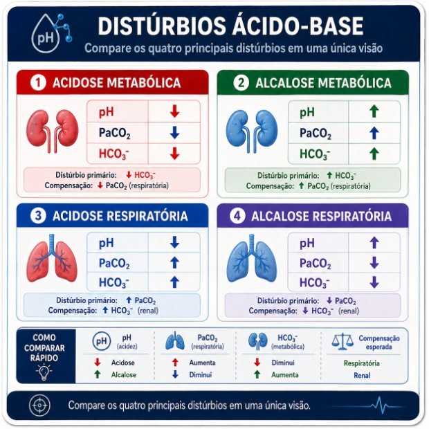 Ficha visual de gasometria
